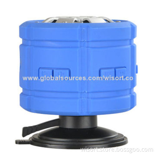 Mini Bluetooth Speaker with Waterproof Soft Housing with Metal Netting
